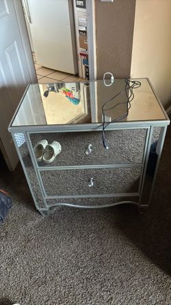 Mirrored Night Stands
