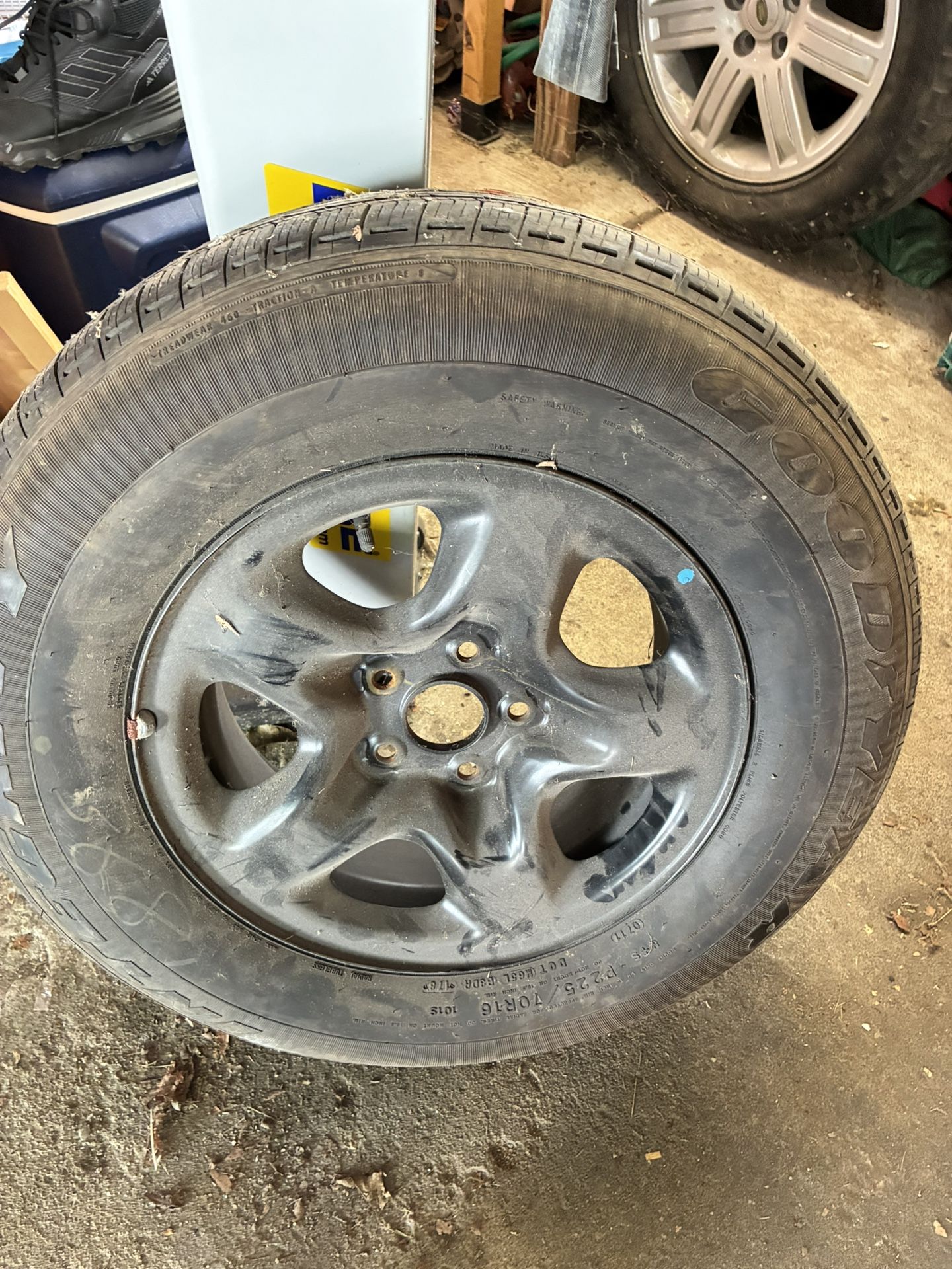 Lexus Spare Tire.