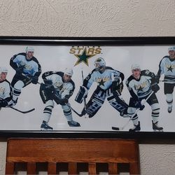 🏒 Vintage Dallas Stars NHL Hockey Players Picture 🏒 