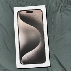 Apple iPhone 15 Pro Max Natural 512gb Unlocked I Can Meet Brand New Works Any Carrier Bonus New Case & Screen Protector 