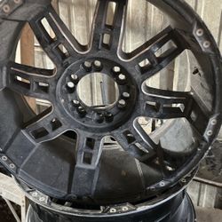 Universal Six Valve Rims  Chevy And Ford