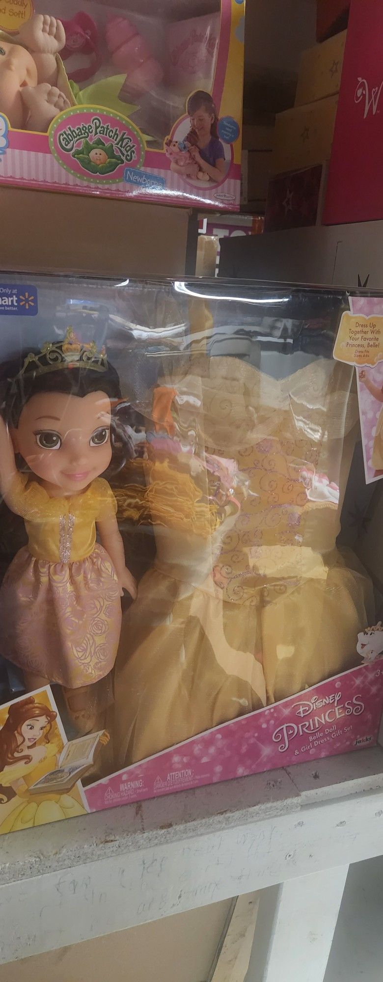 Disney Princess Belle & Dress Up New