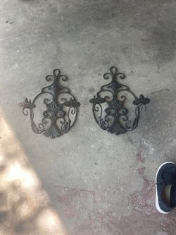 Candle holder wall decor