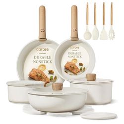Carote 19 pcs pots and pans cookware set