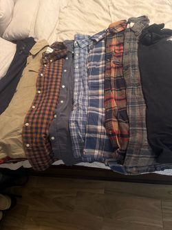 Large shirts and two jackets