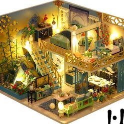 Finished Diy Dollhouse Kit 
