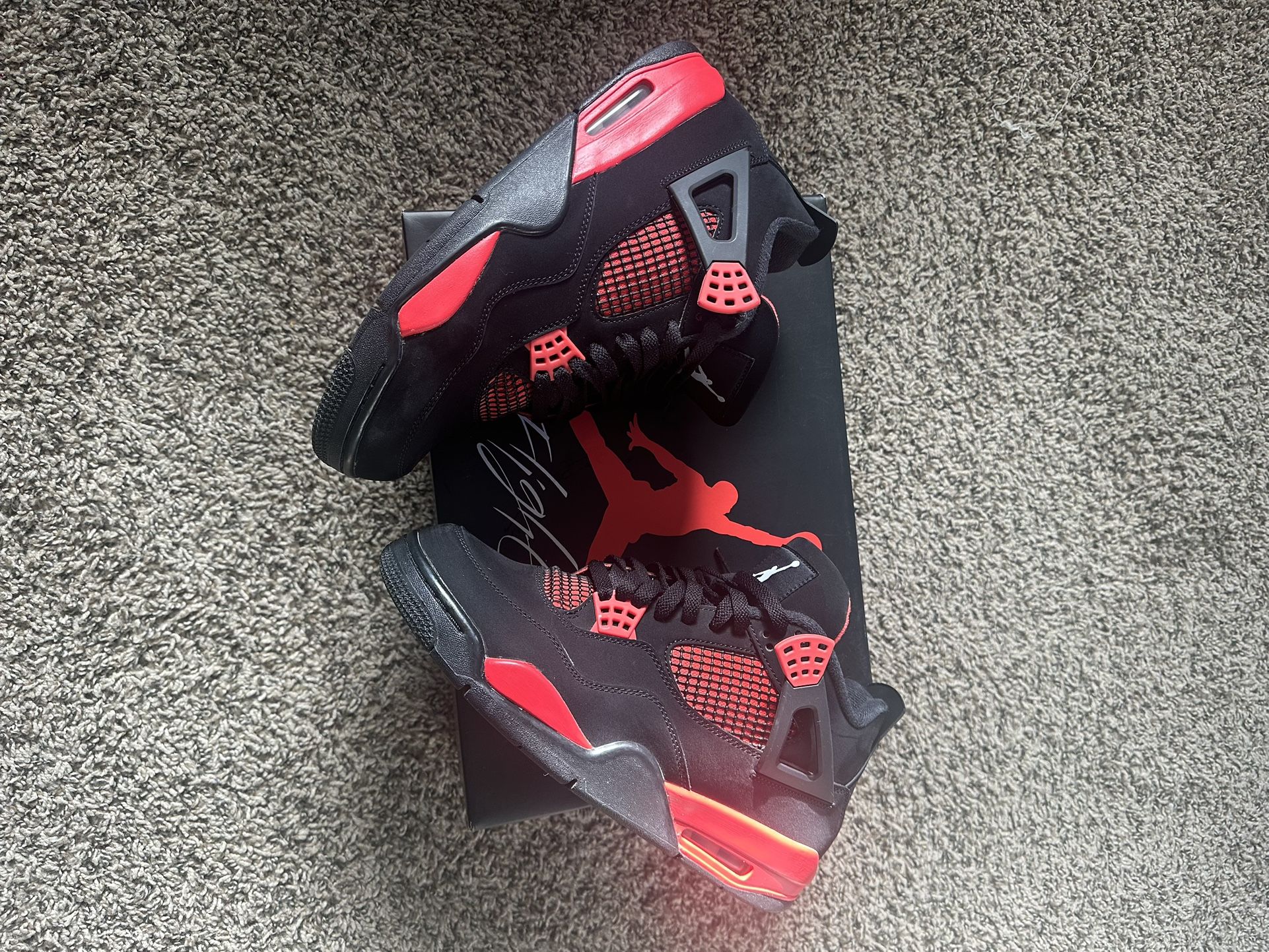 Jordan 4s Red Thunder