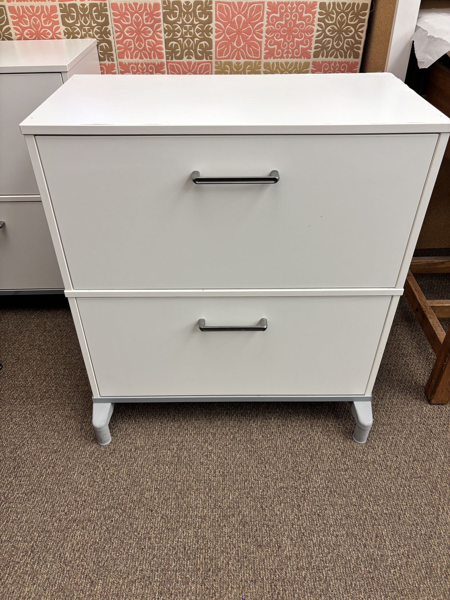 White Filing Cabinet