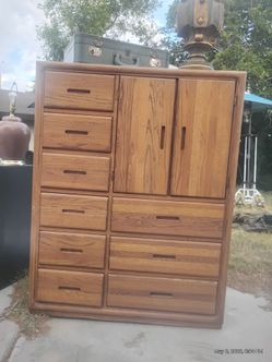 MEN'S WARDROBE OAK WOOD