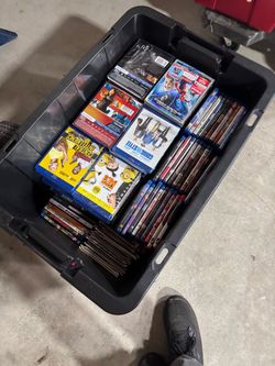 1500+ blue rays & dvds