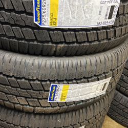 275/60/20 Goodyear Wrangler SRA