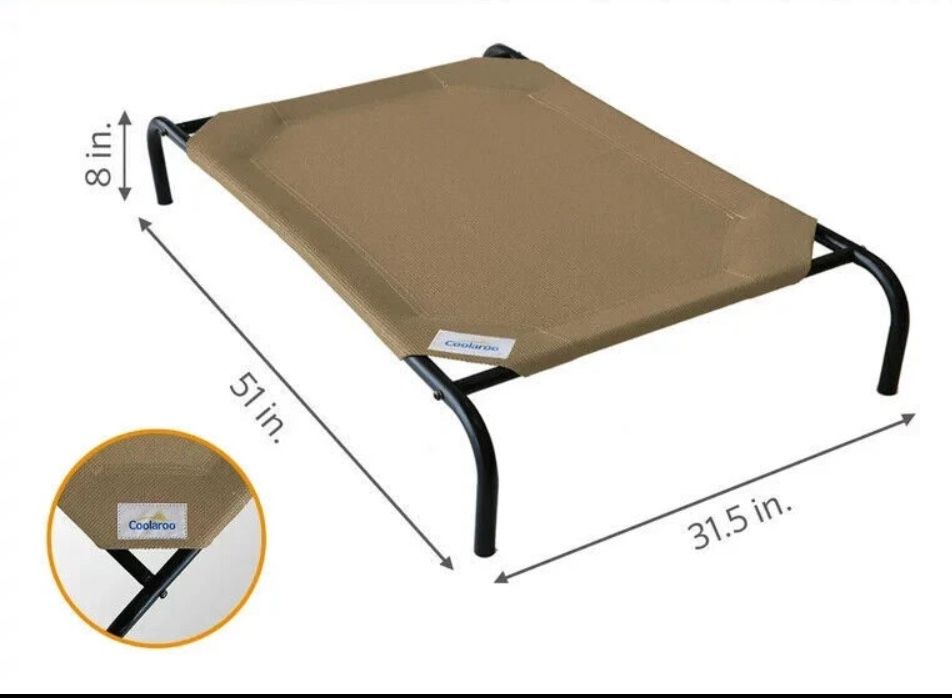 Large Dog Bed Elevated Outdoor Raised Pet