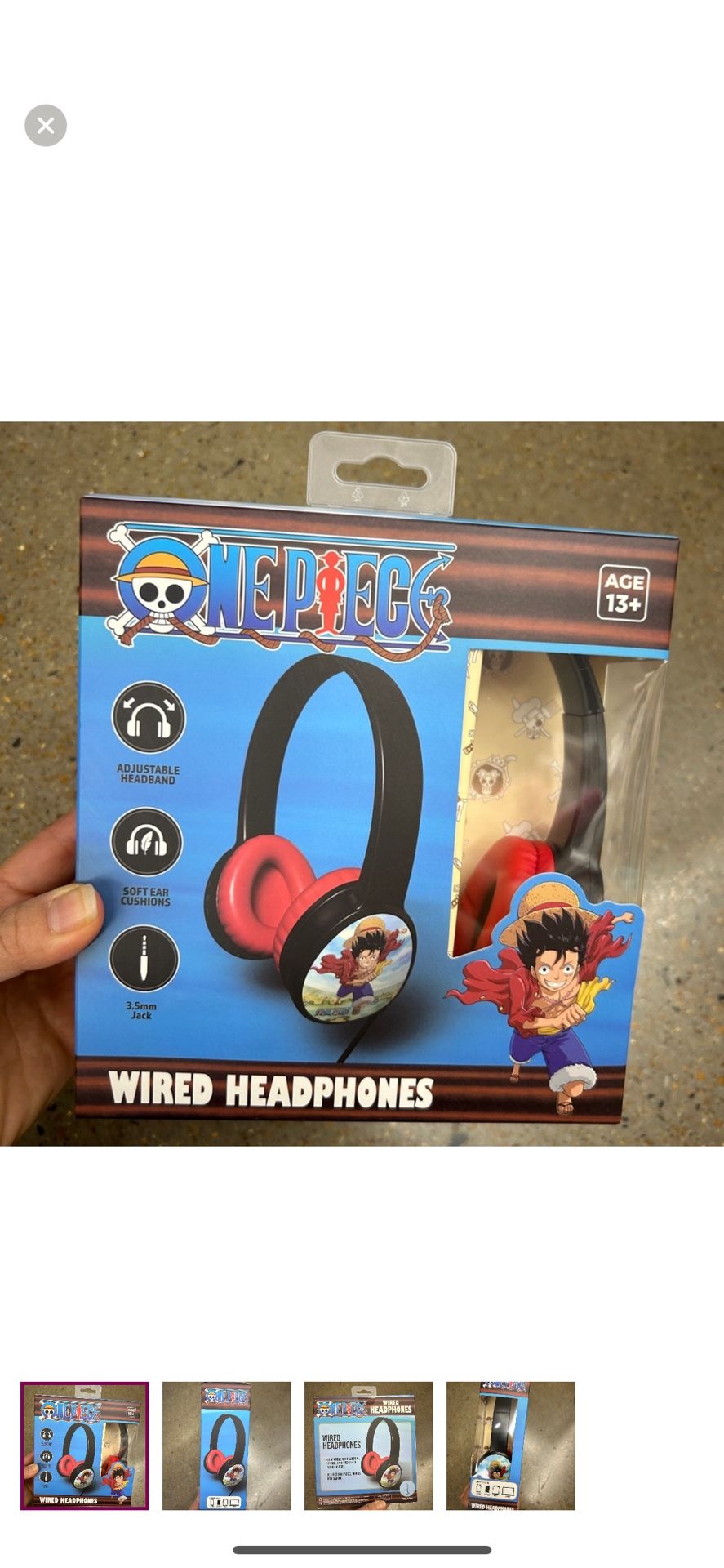 NWT Onepiece wired headphone