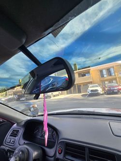 Vision Technica x ICB Blue lens rearview mirror