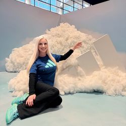 Adidas Volleyball Logo Tee Blue Green Graphic Shirt Unisex Mens Womens Small Sold Out