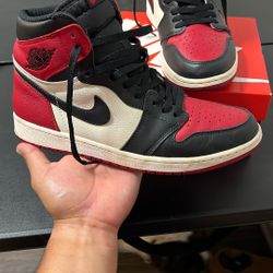 Jordan 1 Bred Toe 