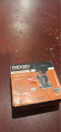 Ridgid 18 volt Brushless cordless Compact Router