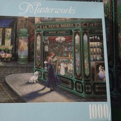 "la Petite galerie" 1000 piece jigsaw puzzle by Masterworks