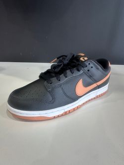 Nike Dunk Low Retro Peanut Butter — Black/Bright Ceramic — Men's 10