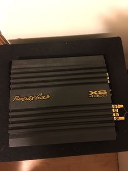 Phoenix Gold XS4300 4 Channel Amp