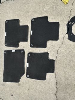 volvo floor mat textile set of 4 original