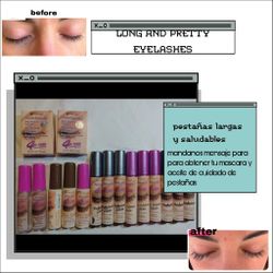 Mascara De Pestañas, Y Aceite De Pestañas PROSA