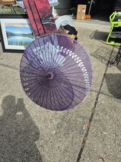 Set Of Three Antique Sun Umbrellas 