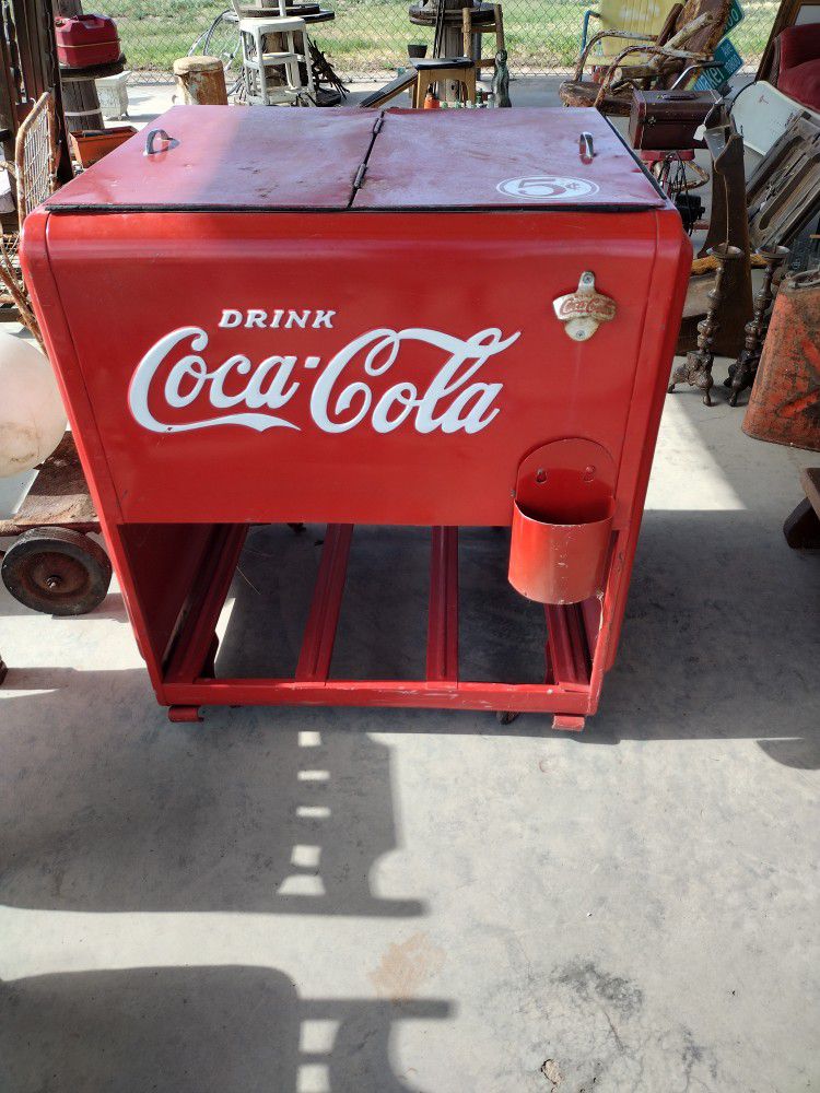 Vintage Westinghouse Coca Cola Ice Cooler 