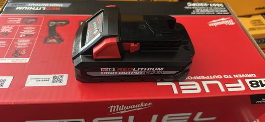 Milwaukee M18 REDLITHIUM High Output CP3.0 Battery