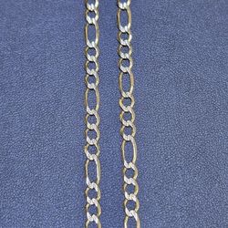 *On Sale* 14kt YG Figaro Chain. (C-1) 25" 5mm SEMI-SOLID. ASK FOR RYAN. #(contact info removed)81