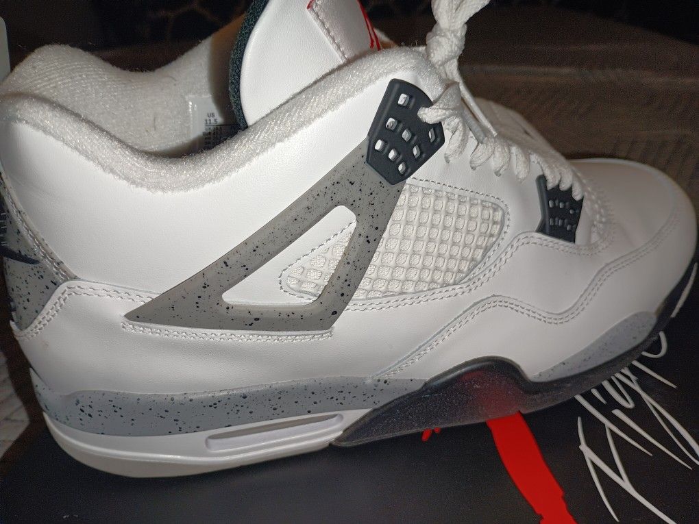 Jordan Retro 4 White Cement