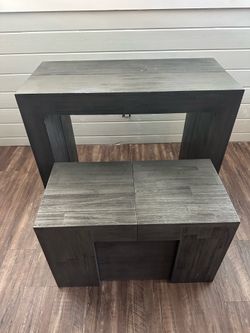 Transformer Dinner Table and Bench
