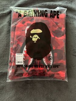 Bape red Camo