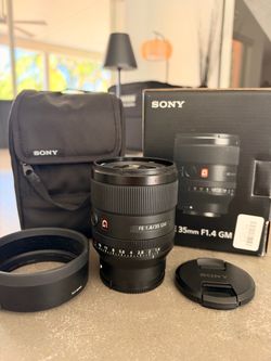 Sony 35mm f/1.4 GM Lens