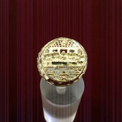 10K Y Solid Gold supper ring