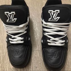 LV Trainer Sneaker black & white