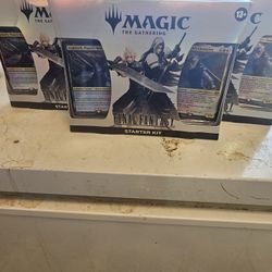 3 Starter Decks Final fantasy Magic 