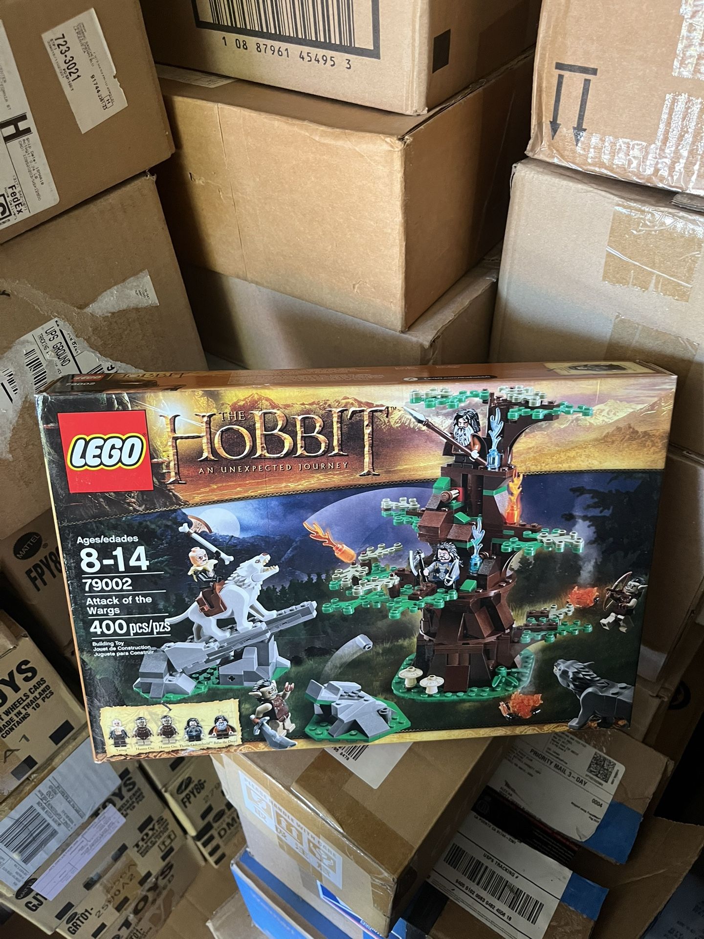 Lego The Hobbit Attack In The Wargs 79002 Brand New Sealed