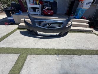 Front bumper G37 sedan