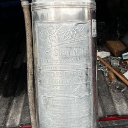 Chrome Pyrene Fire Extinguisher 