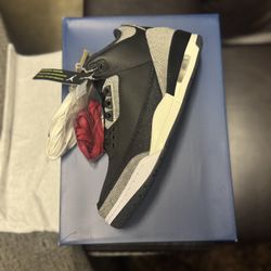 Jordan Black Levi’s 3s Size 8.5