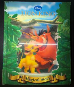 The Lion King: Magical Story Hardcover (2012, Parragon) 3D Cover