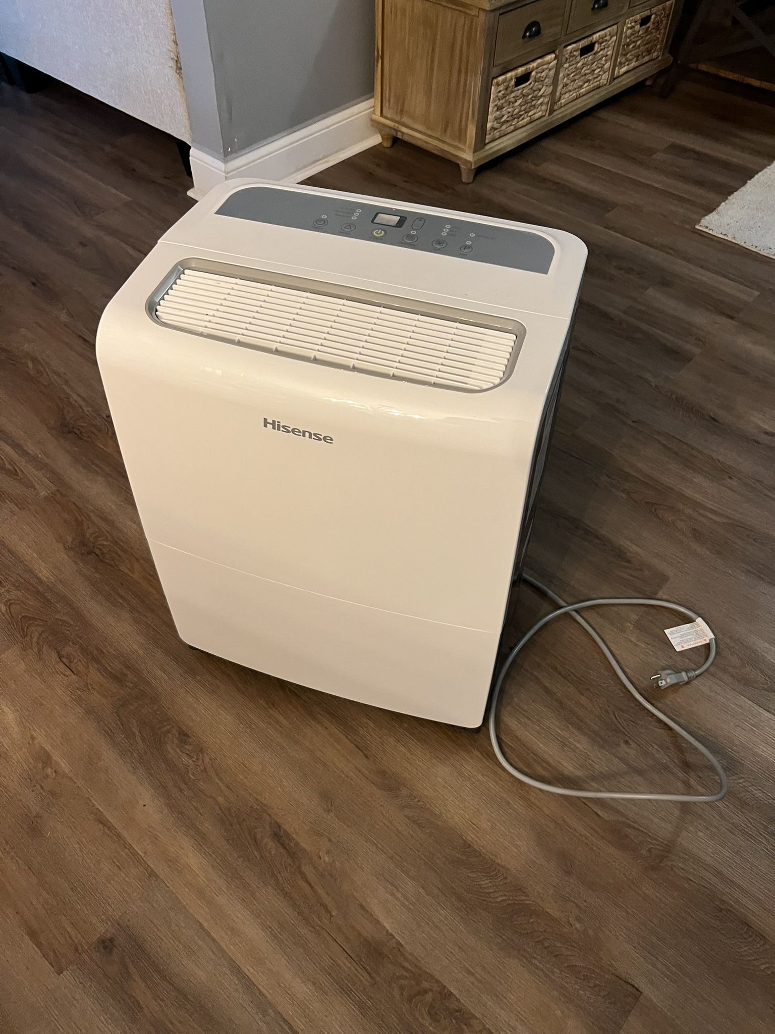 Hisense 60-Pint Capacity, 4500 sq. ft. Coverage, Built-In Pump Dehumidifier