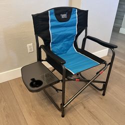 BRAND NEW- TIMBER RIDGE Folding Camping Chair with Side Table