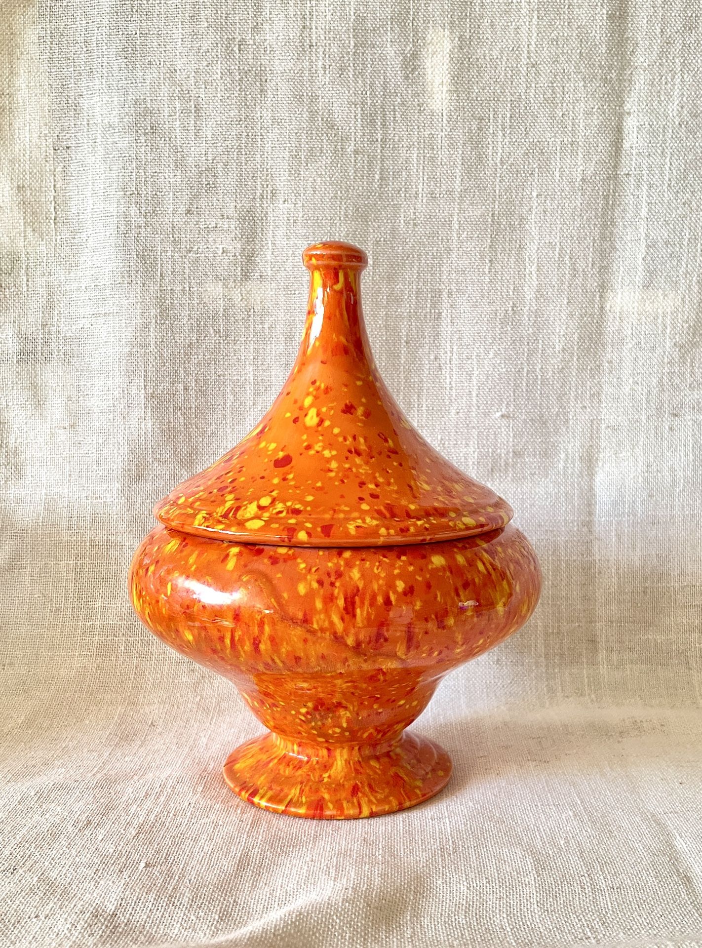 Vintage Ceramic Lidded Dish