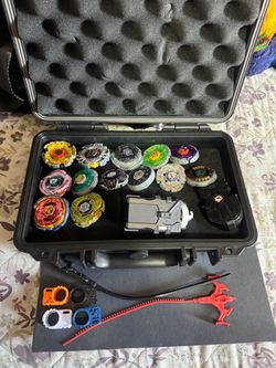 Beyblades And Stadium