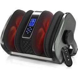 Foot Massager with Heat: FSA HSA Eligible Shiatsu Foot Massager for Plantar Fasciitis,Neuropathy, Circulation and Pain Relief for Foot Calf Gifts for 