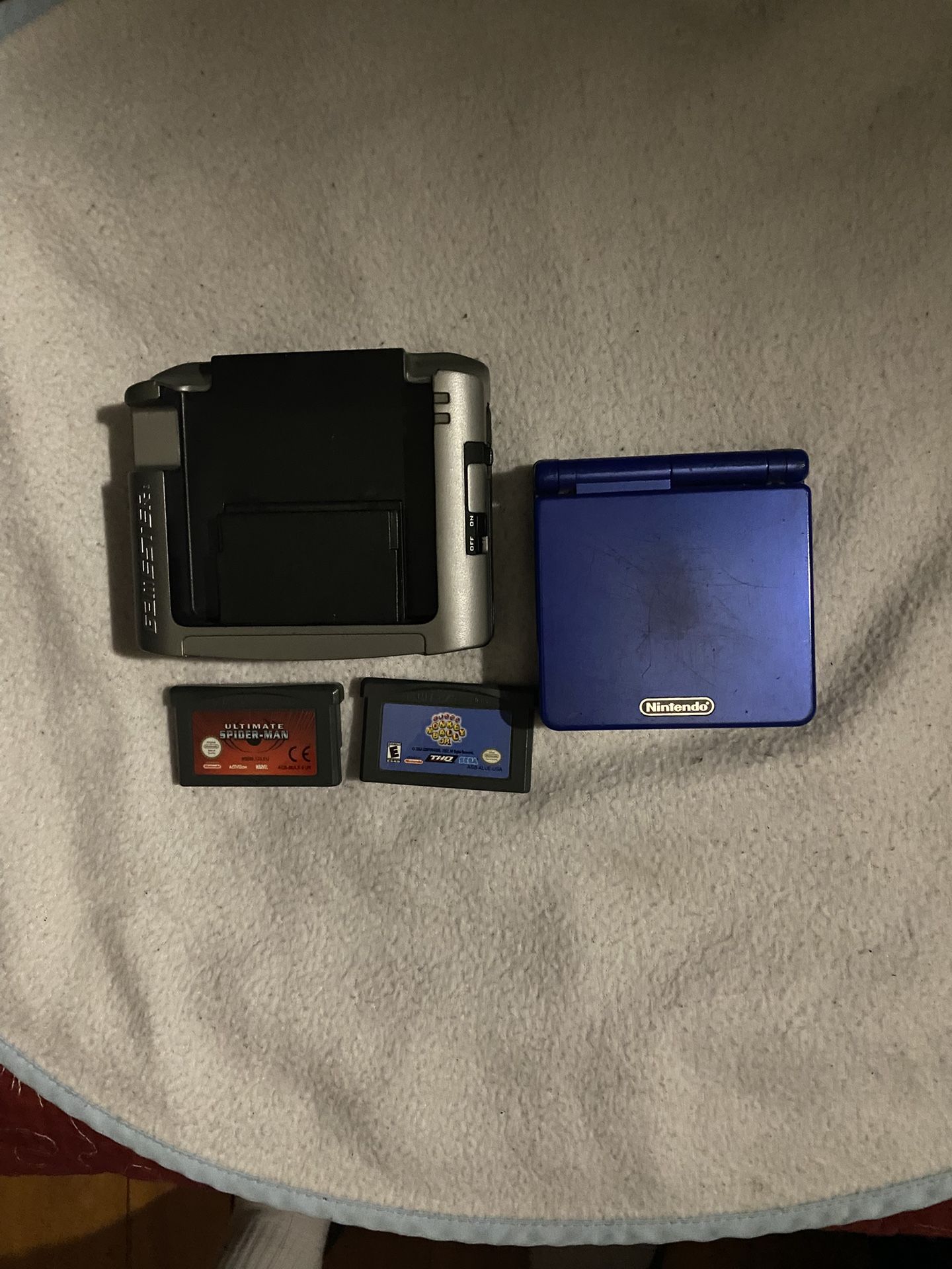 Gameboy Advance Sp With Games And Accessories