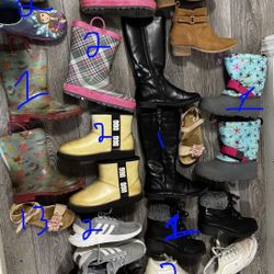 Zapatos De Niña En Perfectas Condiciones Diferentes Número 