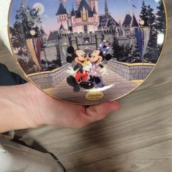Disneyland Sleeping Beauty plate